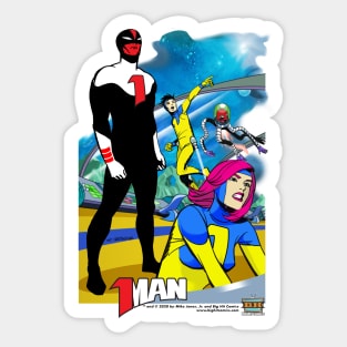 1-Man Sticker